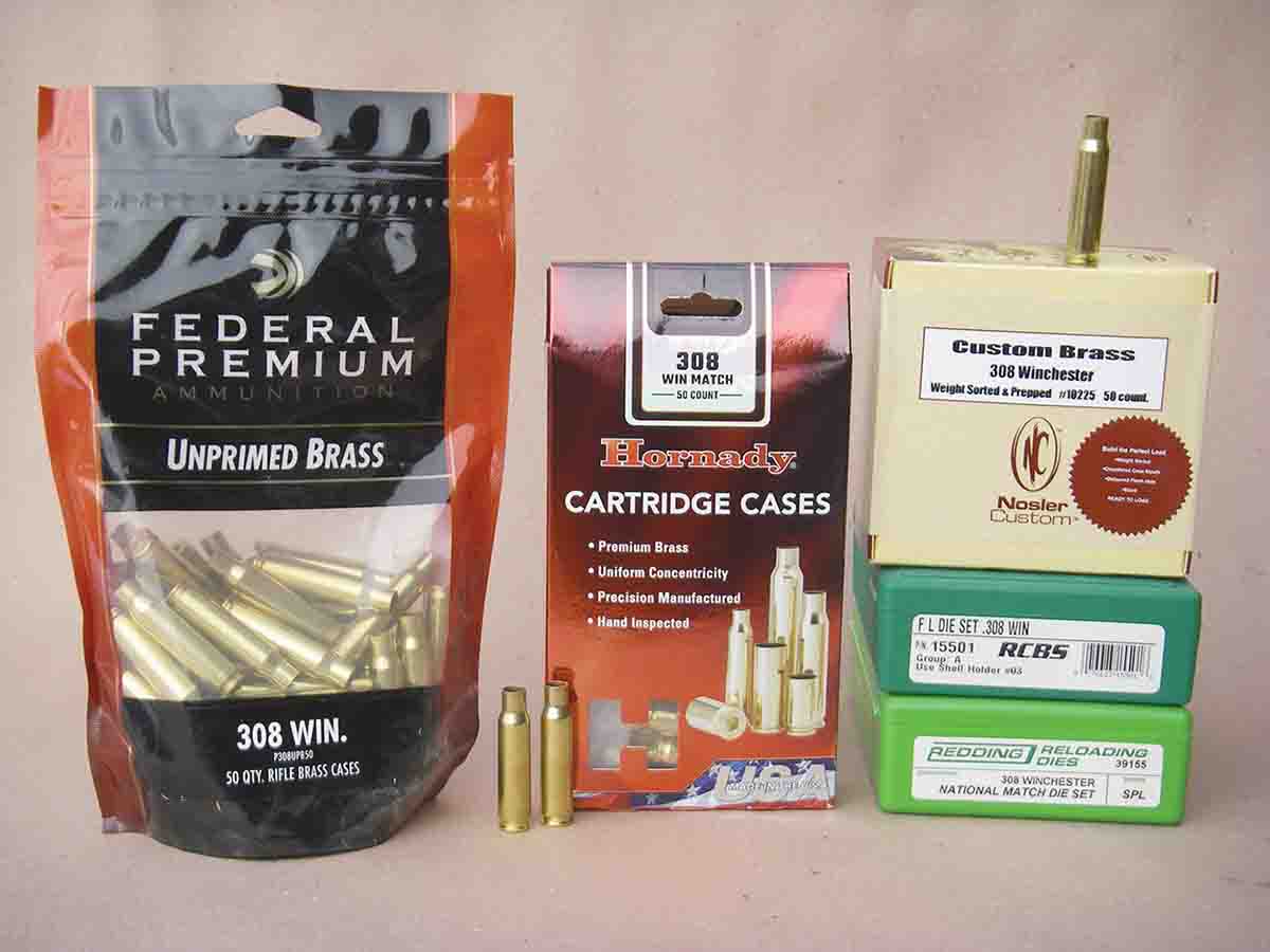 Most ammunition companies offer .308 Winchester cases as a component to handloaders.